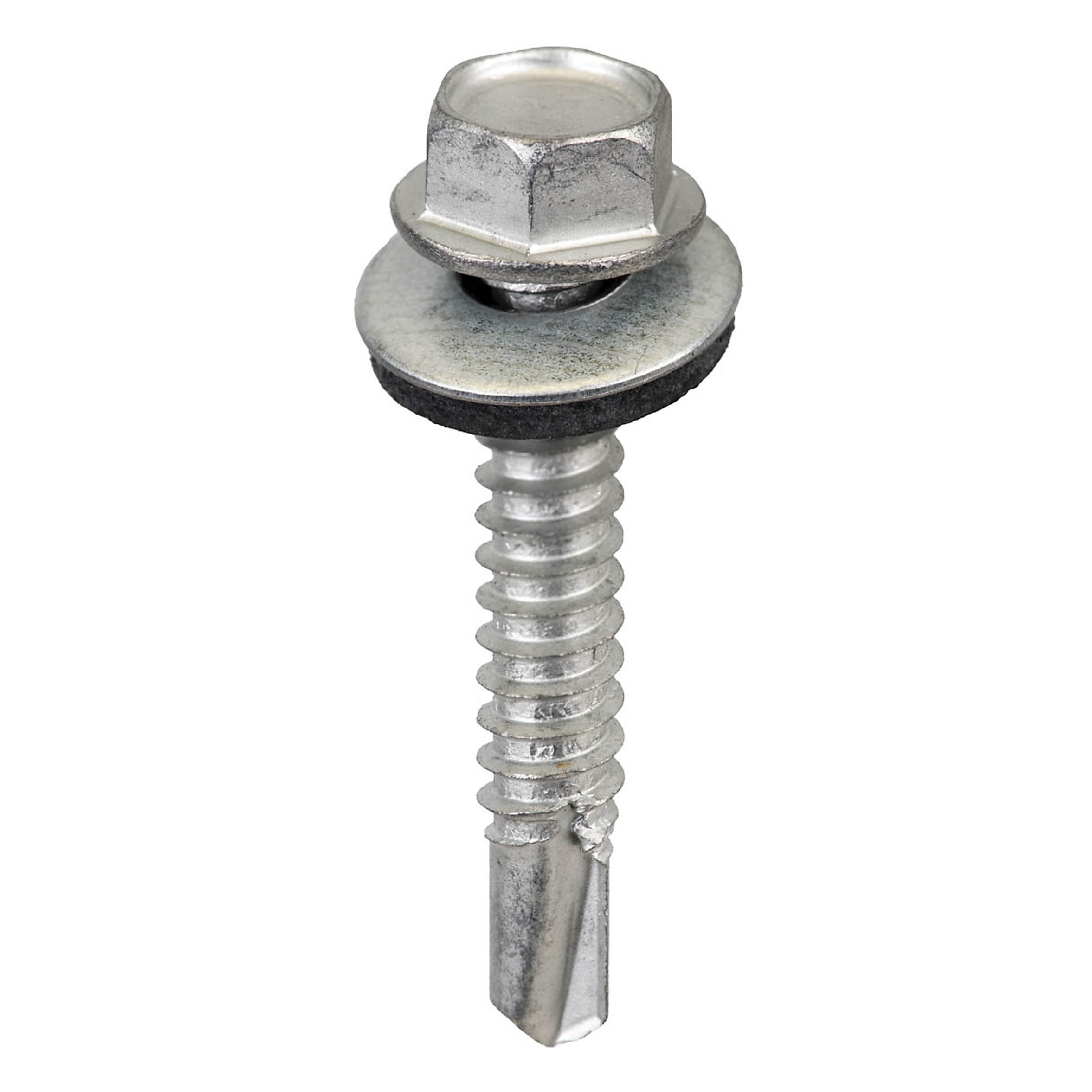 Acorn Hardware Galvanized Hex Metal-to-Metal Screws — #14 x 2in., Bag of 250, Model# SW-MM142G250